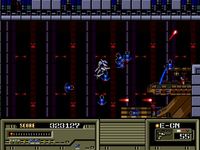 une photo d'Ã©cran de Target Earth sur Sega Megadrive